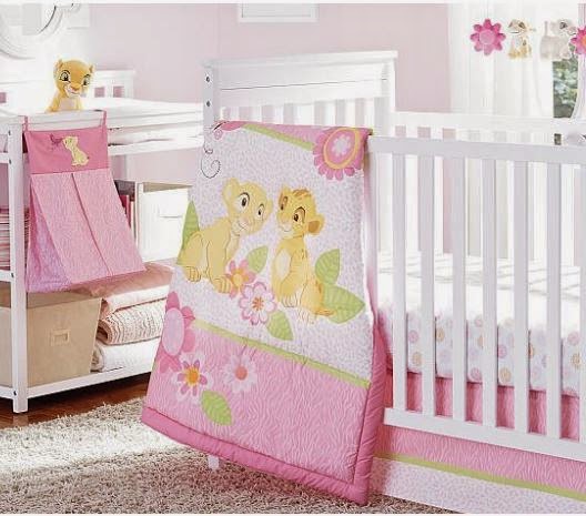 Disney Baby Lion King 4 Piece Crib, Lion King 4 Piece Crib Bedding Set